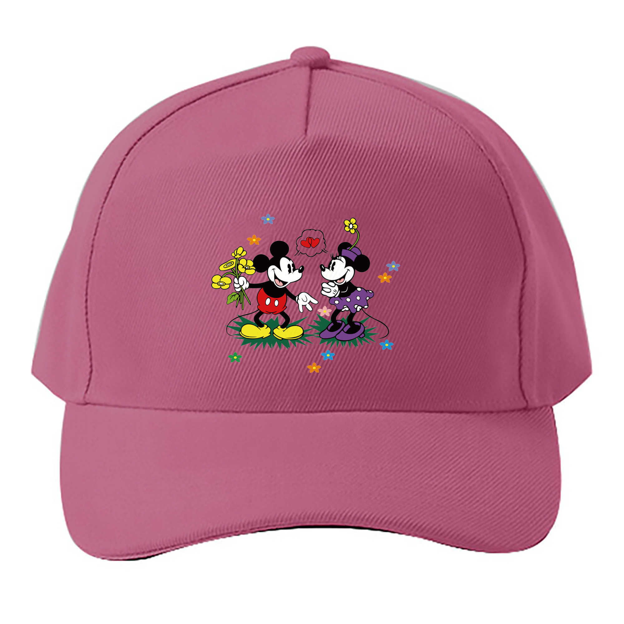 （画像用） ミッキーマウス Mickey Mouse ベースボールキャップ 綿100％ 男女兼用 帽子 スポーツ